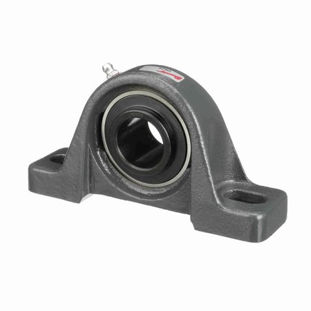 BROWNING Mounted Ball Bearing, Two Bolt Pillow Block, High Base, Setscrew, #VPS219 VPS219